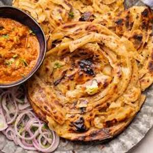 Lachha Naan With Gravy