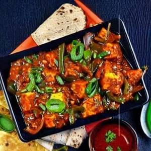 Schezwan Paneer Chilli Dry