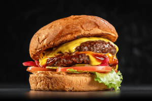Chill Cheese Double Patty Burger 