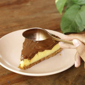 Nutella Cheese Cake (served One Slice)