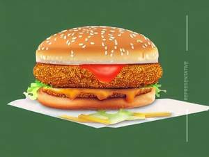 Shezwan Cheese Burger