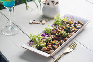 Butter Garlic Mushrooms