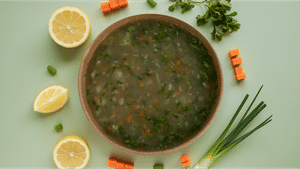 Lemon Coriander Soup