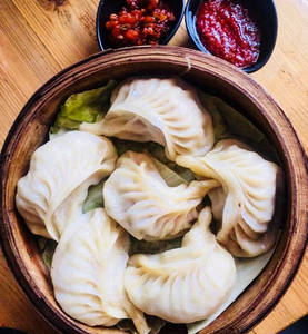 Corn & Cheese Steam Momo[6 Pcs]