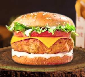 Chicken cheese burger