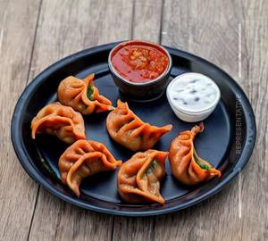 Veg Chilli Momos [6Pieces]