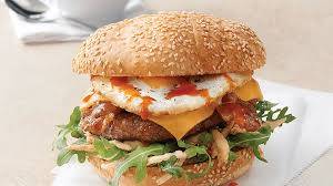 Crispy Egg Burger