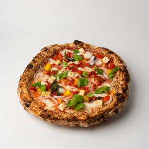 Indian Spiced  Pizza