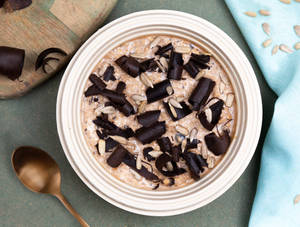Choco Peanut Butter Oatmeal Bowl