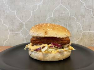 Paneer spicy burger