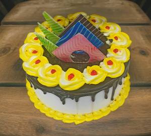 Choco Vanilla Cake ( 500 gms )