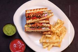Cheese Paneer Tikka Sandwich