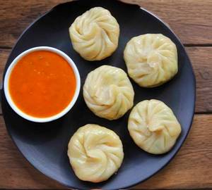 Chicken Momos (6 Pcs) Steamed