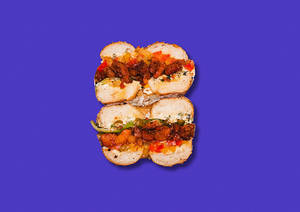 Builder Bagel Sandwich