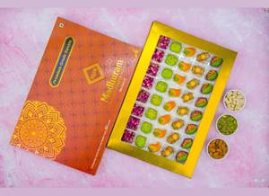 Assorted Dryfruit Sweets [ Box Of 40 ]
