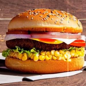 Corn Cheese Burger