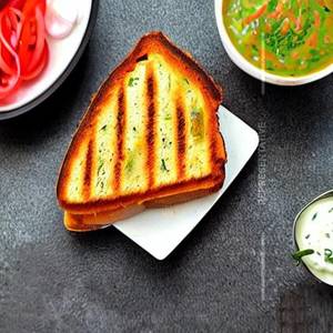 Veg Mayonnaise Grilled Sandwich