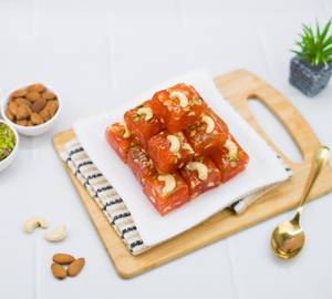 Badami Halwa ( Karachi Halwa )