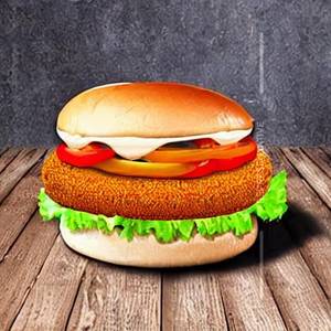 Hot Dog Paneer Burger