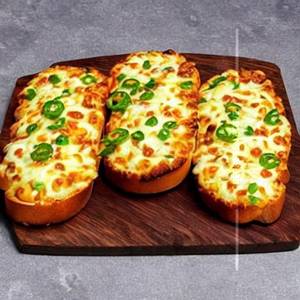 Chilli Cheese Garlic Bread
