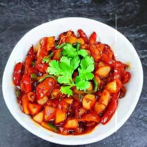Potato chilli dry