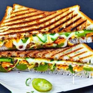 Veg Cheese Grilled Sandwich