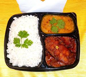 Fish Kalia Rice Combo