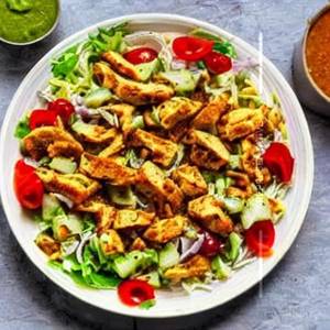 Kadhai Gravy Chicken Salad