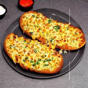Chilli Cheese Garlic Bread [Four Pieces]