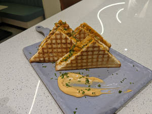 Barbeque Paneer Sandwich