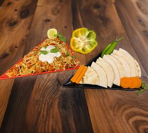 Peri Peri Regular Chicken Shawarma Plate