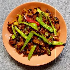 Baby Corn Chilli Dry