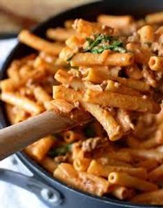 Cheesy Tomato Pasta