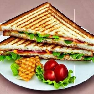 Cheese club sandwich