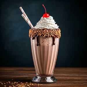 Cold Coffee With Kitkat