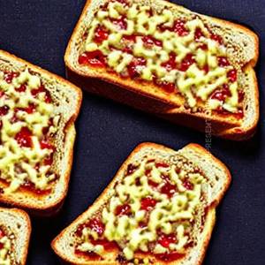 Bread Butter Jam Toast