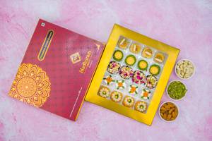 Assorted Dryfruit Sweets [ Box Of 20 ]