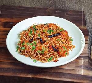 Veg Manchurian Noodles