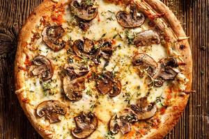 Mushroom Cheese Pizza ( 7 Inches )