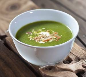 Veg Cream Of Cilantro Soup