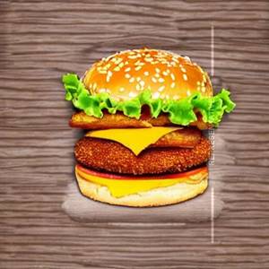 Double Cheese Zinger Burger