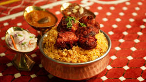 Chicken 65 Biriyani