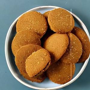 Jaggery oat cookies