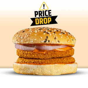 Crispy Double Chicken Burger