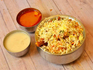 Gosht Dum Biryani (mutton)