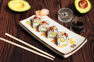Cream Cheese Avocado Roll