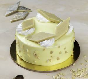 Kaju Katli Cake [Eggless]