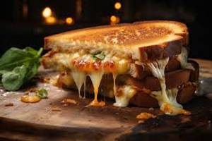 Jain Chilli Cheese Grilled Sandwich