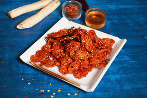 Crispy Lotus Stem Honey Chilli