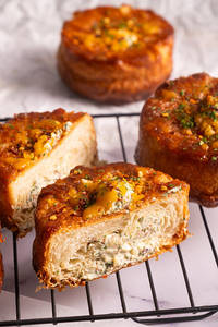 Korean Cream Cheese Kouign Amann
